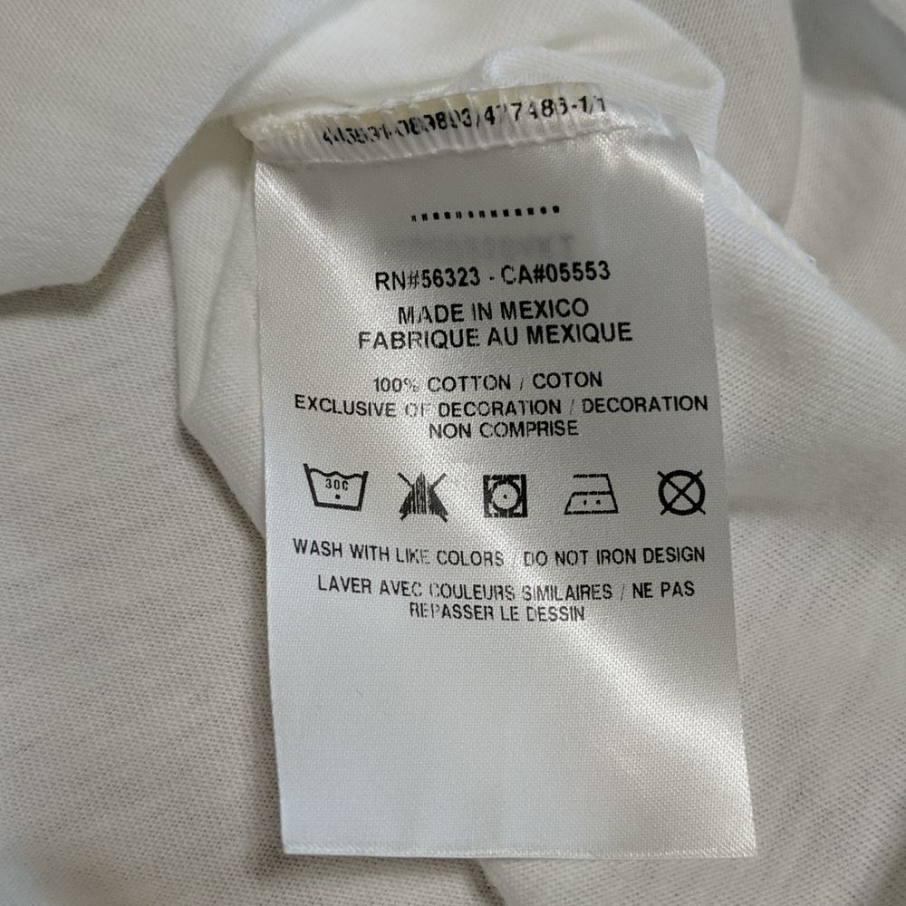 Nike Sneaker Factory Youth Unisex White Tee Shirt NWOT sz L 100% Cotton - Picture 3 of 8